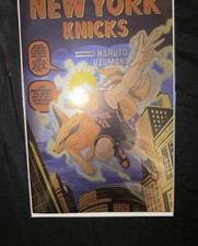 Comic Con Exclusive Naruto Uzumaki New York Knicks Comic Book Foil Only 50 Made picture