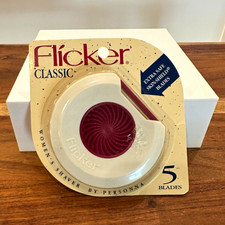 Vintage Flicker Classic Women’s 5-Blade Stainless Disposable Razor picture