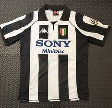 Zidane Juventus Retro Jersey Size L #21 Season 96/97 Vintage Shirt (Runs Small) picture