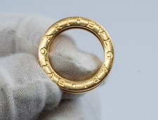 BVLGARI B Zero 1 Ring Band 18k Yellow Gold Size 50 5.25 7.6 Grams picture