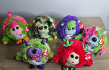 TY Monstaz Plush Toy Bundle x7 Colorful Soft Toys Beanie Boo Style NEW WITH TAG picture