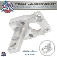 CNC Billet Hydraulic Handle Mounting Bracket For Chinese Mini Excavator Aluminum picture