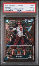 2025 ONE PIECE OP11-A FIST OF DIVINE SPEED SPECIAL ALTERNATE ART SHANKS  picture