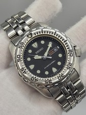 JAPAN [N. MINT] 1995 Seiko Scuba Diver's Watch 7N36-6A49 sapphlex 200M 42mm 7.8
