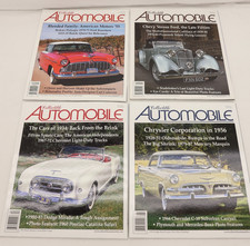 Lot of 4 Collectible Automobile Magazines, 2022-2024, Unread, M629 picture