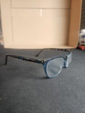 Scott Harris Europa SH-558 Eyeglasses Frames 55-15-138 Blue Teal Multicolor picture