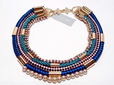 Lovely Vintage Genuine LIDELL NYC necklace Runway Couture Bib Statement Necklace picture
