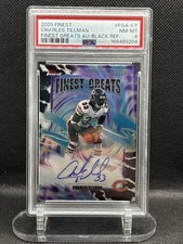 Charles Tillman 2025 Finest Greats Auto Black Geometric #7/10 Chicago Bears picture