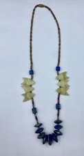 Antique natural lapis lazuli stone With serpent stone rare unique picture
