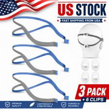 Replacement Headgear strap for ResMed Airfit P10 Nasal Pillow CPAP Mask 3 Pcs picture