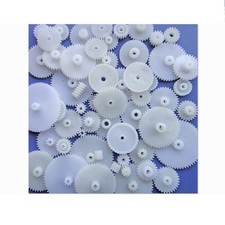 58PCS Small Gears Set Plastic Gears Module 0.5 for DC Motor DIY Model Toys RC... picture