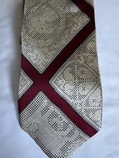 D.FINE, Silk Neck Tie, Vintage, Luxury Label picture