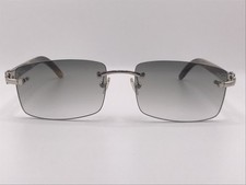 Premium Rare Brown Genuine Horn Buff Buffs Sunglasses 55-19-140 picture