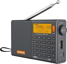 XHDATA D-808 Portable Digital Radio FM AM SW LW FM Air Band Rechargeable Battery picture