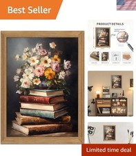 Charming 12x16in Framed Vintage Floral Art - Ideal Gift for Any Occasion picture