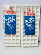 Vintage HTF Frigidaire Cocktail Mini Ice Cube Tray Lot Of 2 New picture