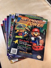 Nintendo Power (7) Magazines - Issues 72 73 75 76 92 93 109 124 - No Posters picture