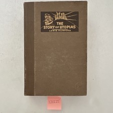 Lewis Mumford The Story of Utopias HC English Boni and Liveright 1922 picture