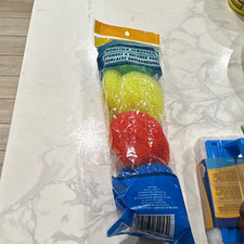 Nonstick Safe Sponge/Scourer Scrubber Sponges, Multicolor Assorted Colors picture