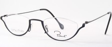 Vintage Paul Chiol Desigh 10V3 Initial Titan Matt Black EYEGLASSES 44-20-150mm picture