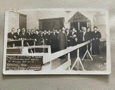 Vintage 1913 Fort Niobrara land opening In Valentine Nebraska Postcard RPPC picture