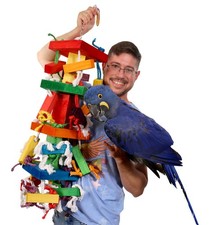Tropical Stack XXL Parrot Toy - Huge Toy for Hyacinth and Green Winged Macaw picture