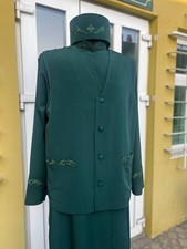 Green Orthodox set of vestments: cassock, waistcoat, skufia picture