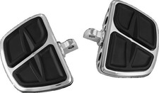 Kuryakyn 7610 Kinetic Mini Floorboards with Splined Adapter Chrome picture