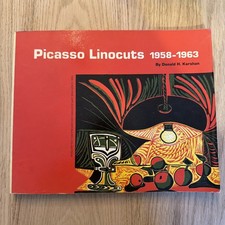 Vintage 1968 Picasso Linocuts 1958-1963 Book By Donald H Karshan picture