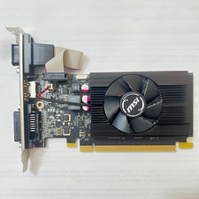MSI NVIDIA GeForce GT 710 2GB DDR3 Low Profile PCIe x16 HDMI DVI VGA picture