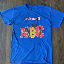 The Jackson 5 - ABC Royal Blue Cotton Shirt All size S-5XL TU716 picture