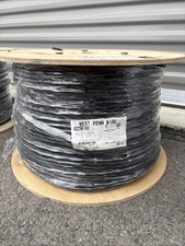 West Penn AQ225BK1000 1000FT 16 AWG 2-Conductor Aquaseal Direct Burial Cable picture