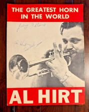 Vintage Al Hirt “The Greatest Horn in the World” Program Signed Al Hirt + 2 picture