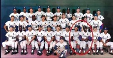 Vintage 1964 St. Louis Cardinals Team Photo Bob Uecker & Bob Gibson Hand-Holding picture