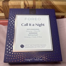 FOREO UFO Activated Mask Call It A Night (6 Masks) New In Box As Pictured picture