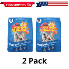 2Pk Purina Adult Dry Cat Food Seafood Salmon Tuna Shrimp Seaweed Adult Cats 16lb picture