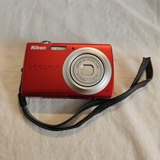 Nikon COOLPIX S203 Red 10.0MP Digital Camera Excellent Cond Tested Works Great picture