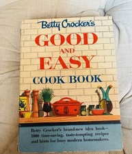 1954 Betty Crocker's Good & Easy Cookbook Hardcover 1st Ed 8th Printing Vintage picture