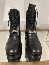 Hermes Noir Funk Ankle Boot—-Size 37.5 picture