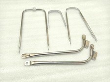 FITS BSA A10 ROAD ROCKET CHROME FRONT & REAR MUDGUARD STAYS KIT 1956 MODEL #B284 picture
