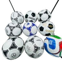 Adidas FIFA World Cup Vintage Mini Football Balls 9 Collectible Balls Size 1 - picture