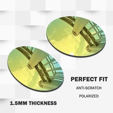 1.5MM POLARIZED Replacement Lenses for Oakley Eye Jacket Redux OO9438 Sunglasses picture