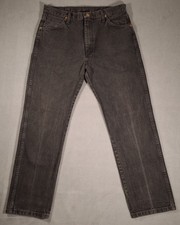 Wrangler Cowboy Cut Black Denim Jeans – 13MWZWK – Men’s 34x32 picture