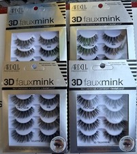4 Pack Ardell 3D Faux Mink Lashes 858 Total 16 Pairs NEW picture