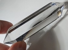 Large Breath Taking Natural Vogel Quartz Crystal Point Raw Gemstone Specimen picture