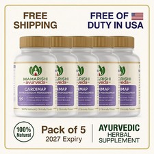 Maharishi Ayurveda Cardimap – 60 Tablets Each (Pack of 5) – 2027 Expiry picture