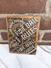 1935 Spalding's Football NCAA Official Intercollegiate Guide and Rules Book  picture