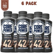 Core Power Elite Failrlife High Protein Shakes Chocolate (42g) 14 Oz 6 Bottles picture