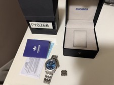 Phoibos Voyager Watch 2.0 Blue Auto Diver Mint picture