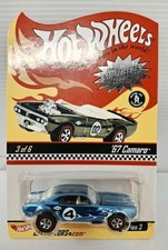 Vintage Hot Wheels Redline Club 67 Camaro Blue Neo Classics  #1276/10500 picture
